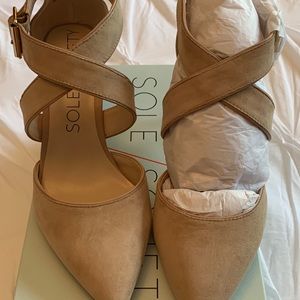 Sole Society Tamra Pump- Adobe